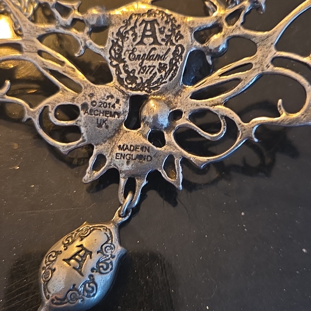 Alchemy England Bacchanal Rose Crystal Necklace - Picture 6 of 6